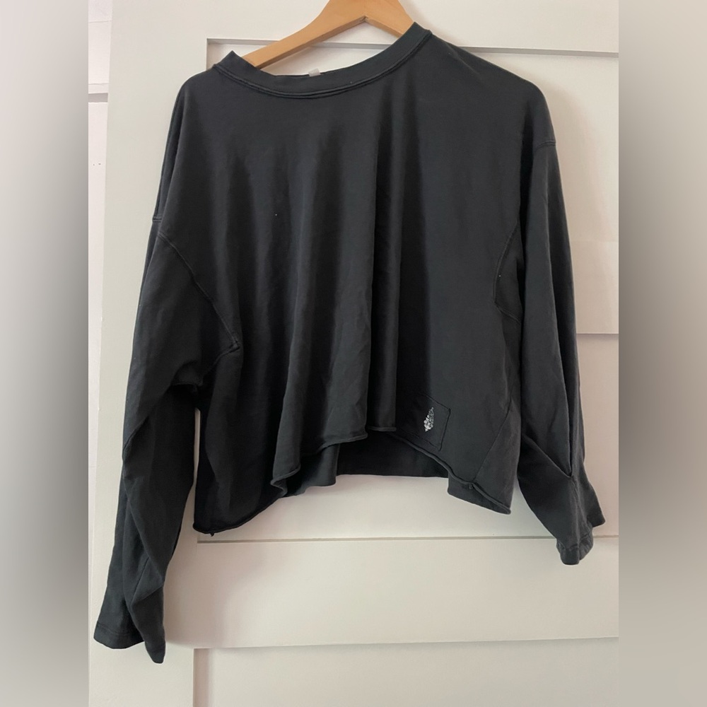 Free People Inspire Layer T-shirt Black Size S